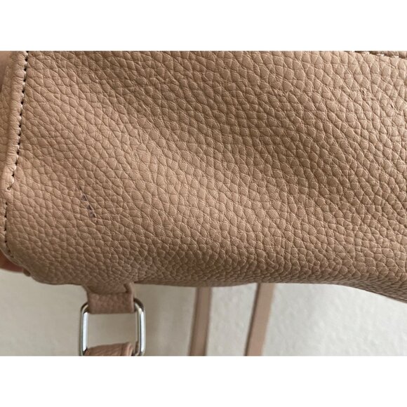 Nanette Lepore Pebbled Vegan Leather Backpack Light Pink - Picture 11 of 16